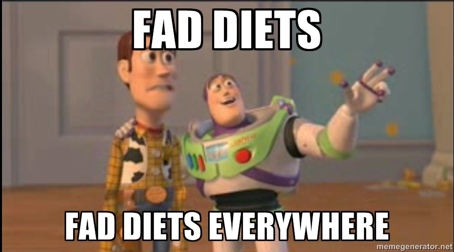 best diet for college students meme