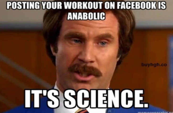 working out in college social media meme